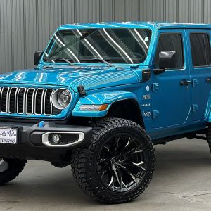 Lifted 2024 Jeep Wrangler Sahara 4xe w/ Tech & Hard Top