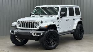 Lifted 2025 Jeep Wrangler Sahara 4xe w/ Hard Top