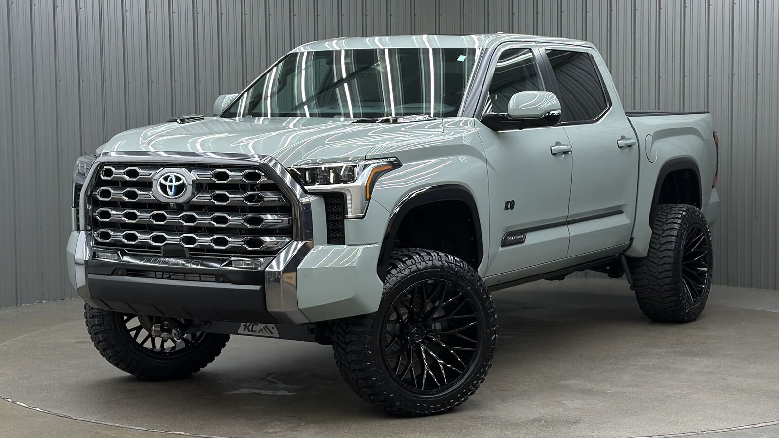 Lifted 2024 Toyota Tundra Hybrid Platinum Short Bed w/ Moonroof