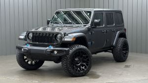 Lifted 2024 Jeep Wrangler Willys 4xe w/ Convenience & Hard Top