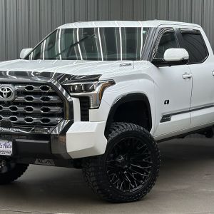 Lifted 2025 Toyota Tundra Hybrid Platinum Short Bed w/ Sunroof