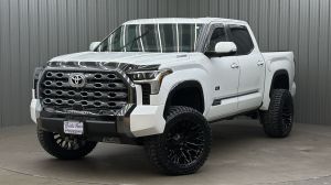 Lifted 2025 Toyota Tundra Hybrid Platinum Short Bed w/ Sunroof