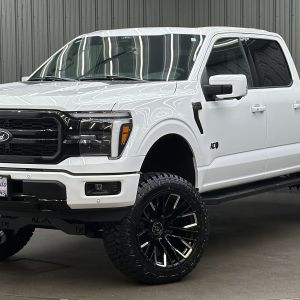 Lifted 2025 Ford F-150 Lariat Black Package Short Bed w/ 501A & Moonroof