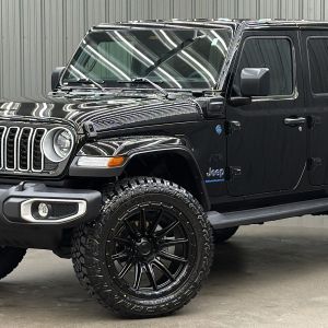 Lifted 2025 Jeep Wrangler Sahara 4xe w/ Hard Top