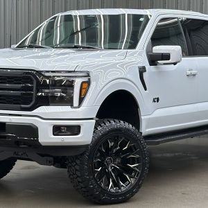 Lifted 2025 Ford F-150 Lariat Black Package Short Bed w/ 501A & Sunroof