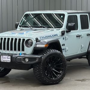 Lifted 2023 Jeep Wrangler Rubicon 4xe w/ Cold Weather & Hard Top