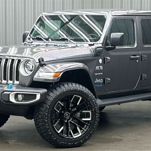 Lifted 2022 Jeep Wrangler Unlimited Sahara 4xe w/ Sky Top
