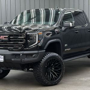 Lifted 2025 GMC Sierra 1500 AT4X Short Bed w/ Active Exhaust & Sunroof