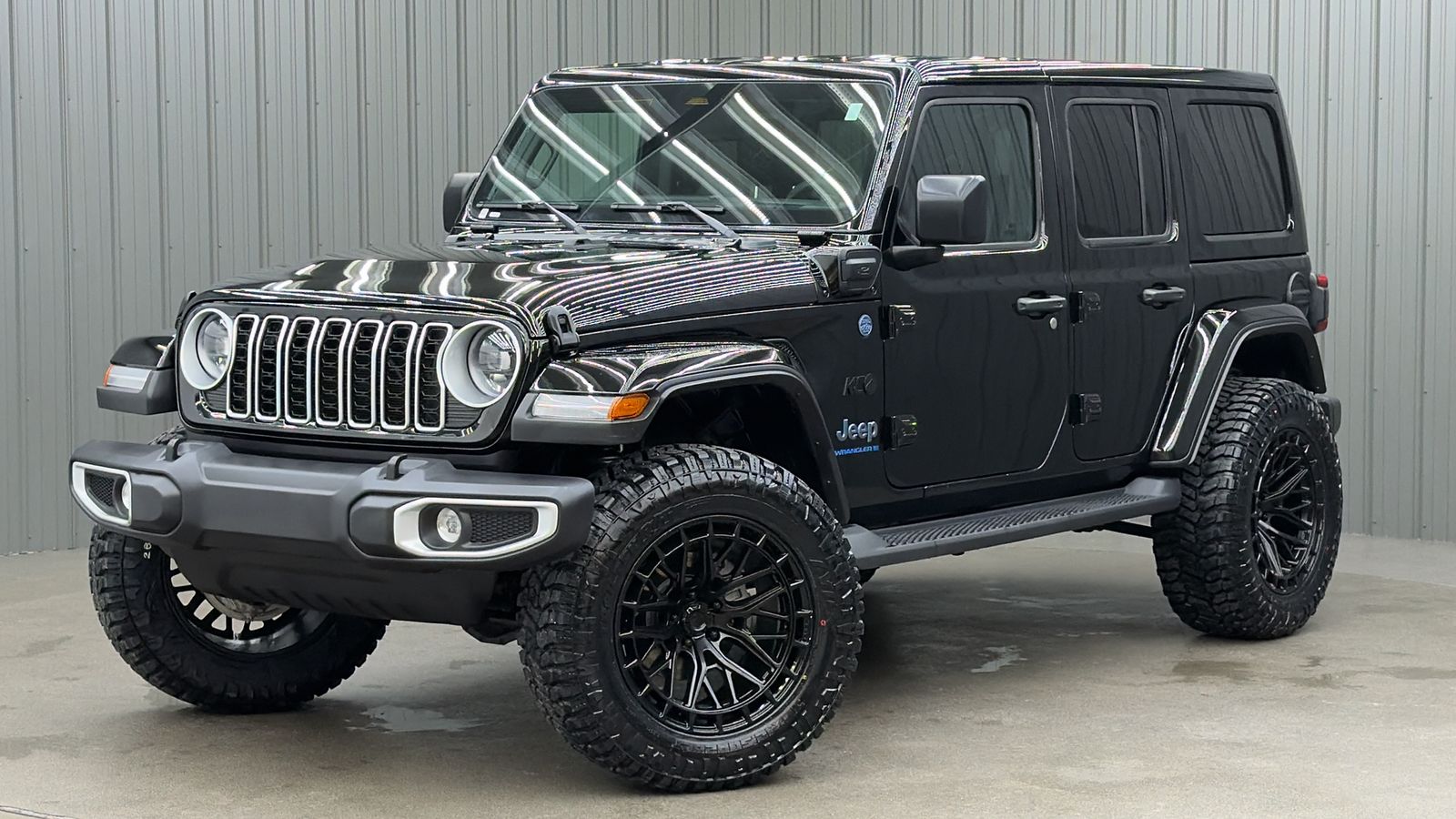 Lifted 2025 Jeep Wrangler Sahara 4xe w/ Hard Top