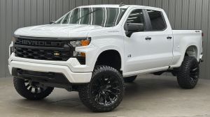 Lifted 2025 Chevrolet Silverado 1500 Custom Long Bed