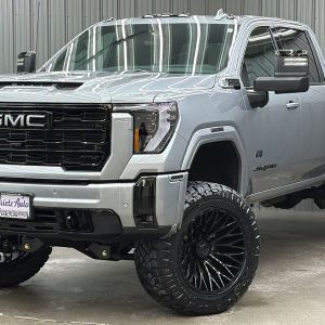 Lifted 2026 GMC Sierra 2500HD AT4 Preferred Short Bed w/ COLORMATCH, Max Tow & Sunro
