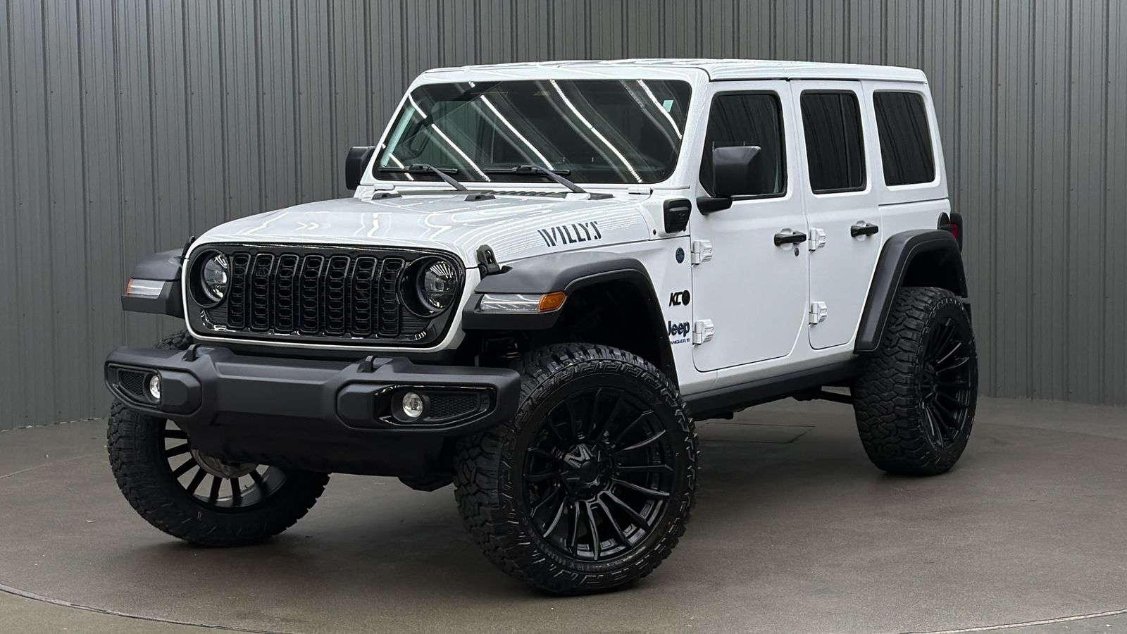 Lifted 2025 Jeep Wrangler Willys 4xe w/ Convenience Group & Hard Top