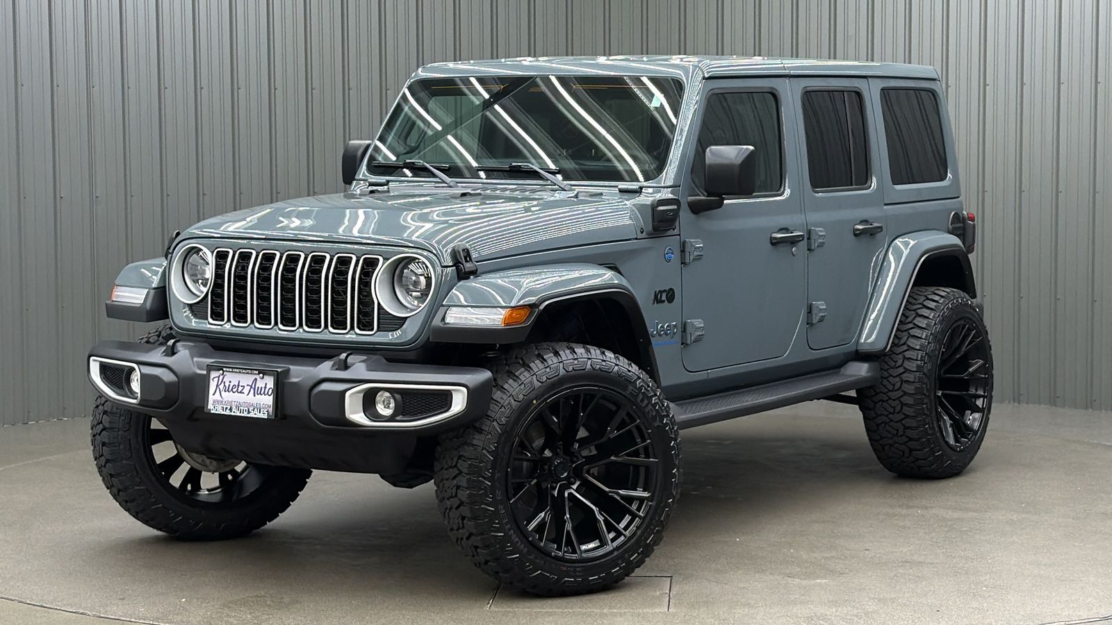 Lifted 2025 Jeep Wrangler Sahara 4xe w/ Hard Top