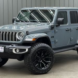 Lifted 2025 Jeep Wrangler Sahara 4xe w/ Hard Top