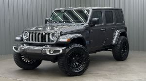 Lifted 2025 Jeep Wrangler Sahara 4xe w/ Active Safety & Hard Top