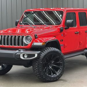 Lifted 2025 Jeep Wrangler Sahara 4xe w/ Hard Top