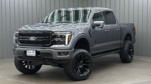 Lifted 2025 Ford F-150 Lariat Black Package Short Bed W/ 501A & Moonroof