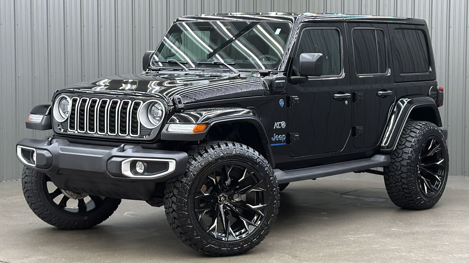 Lifted 2025 Jeep Wrangler Sahara 4xe w/ Hard Top