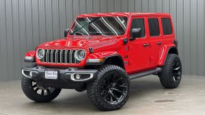 Lifted 2025 Jeep Wrangler Sahara 4xe w/ Hard Top