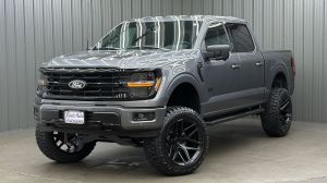 Lifted 2024 Ford F-150 XLT Black Package FX4 Short Bed w/ 302A