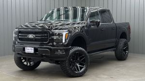 Lifted 2026 Ford F-150 Lariat Black Package Short Bed w/ 501A & Moonroof