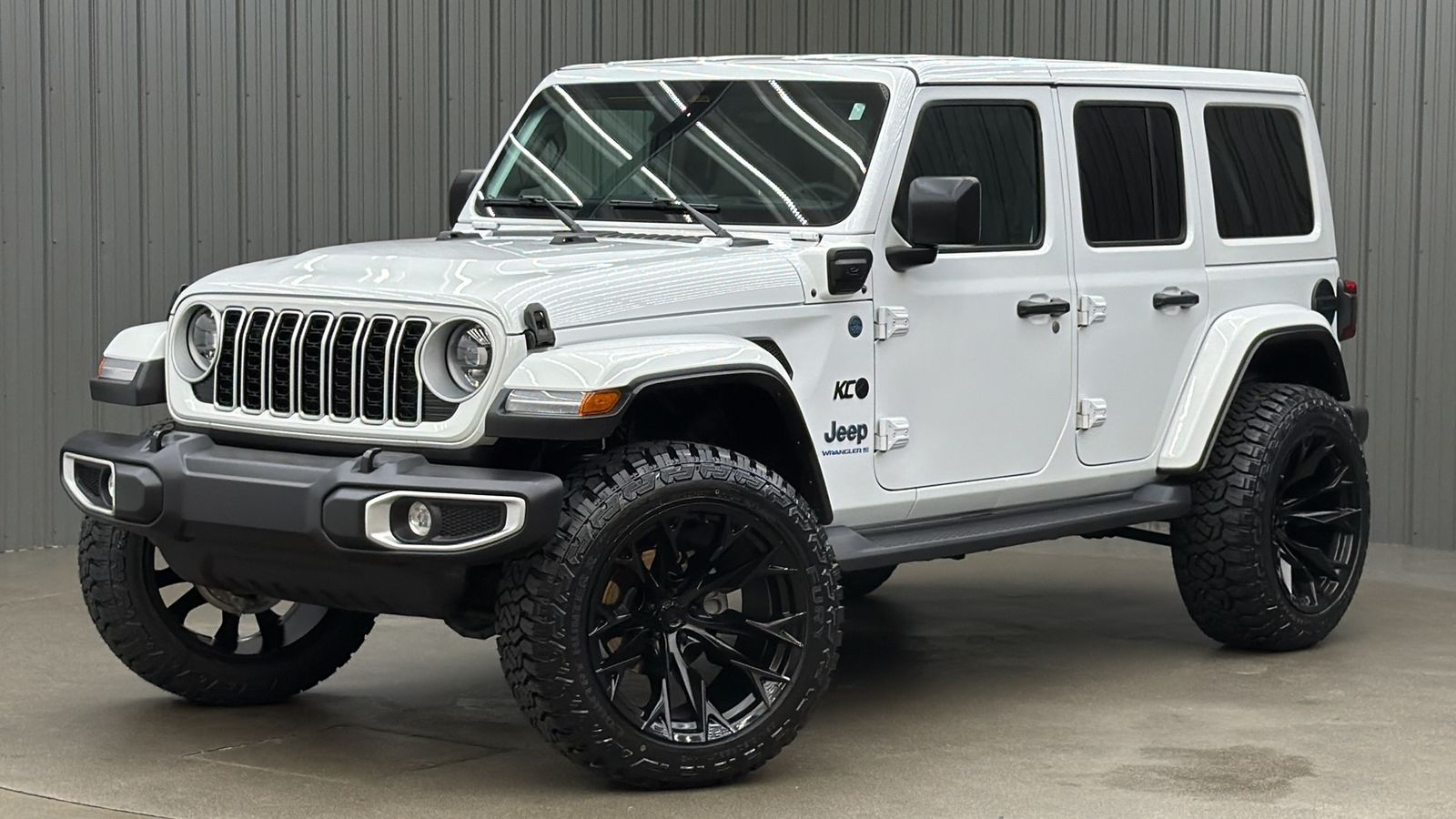 Lifted 2025 Jeep Wrangler Sahara 4xe w/ Hard Top