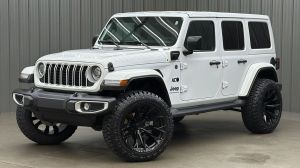 Lifted 2025 Jeep Wrangler Sahara 4xe w/ Hard Top