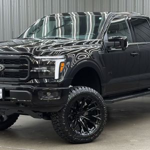 Lifted 2026 Ford F-150 Lariat Black Package Short Bed w/ 501A & Moonroof
