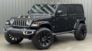 Lifted 2025 Jeep Wrangler Sahara 4xe w/ Hard Top