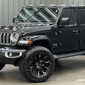 Lifted 2025 Jeep Wrangler Sahara 4xe w/ Hard Top