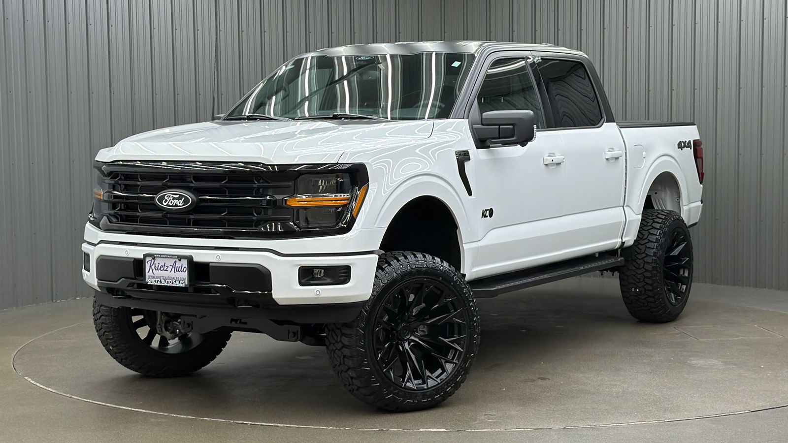 Lifted 2025 Ford F-150 XLT Black Package Short Bed w/ 302A