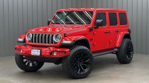 Lifted 2025 Jeep Wrangler Sahara 4xe w/ Hard Top