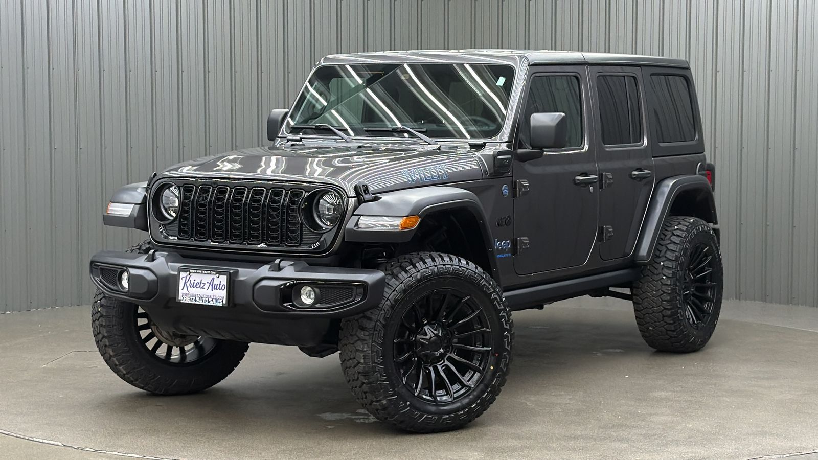 Lifted 2025 Jeep Wrangler Willys 4xe w/ Hard Top