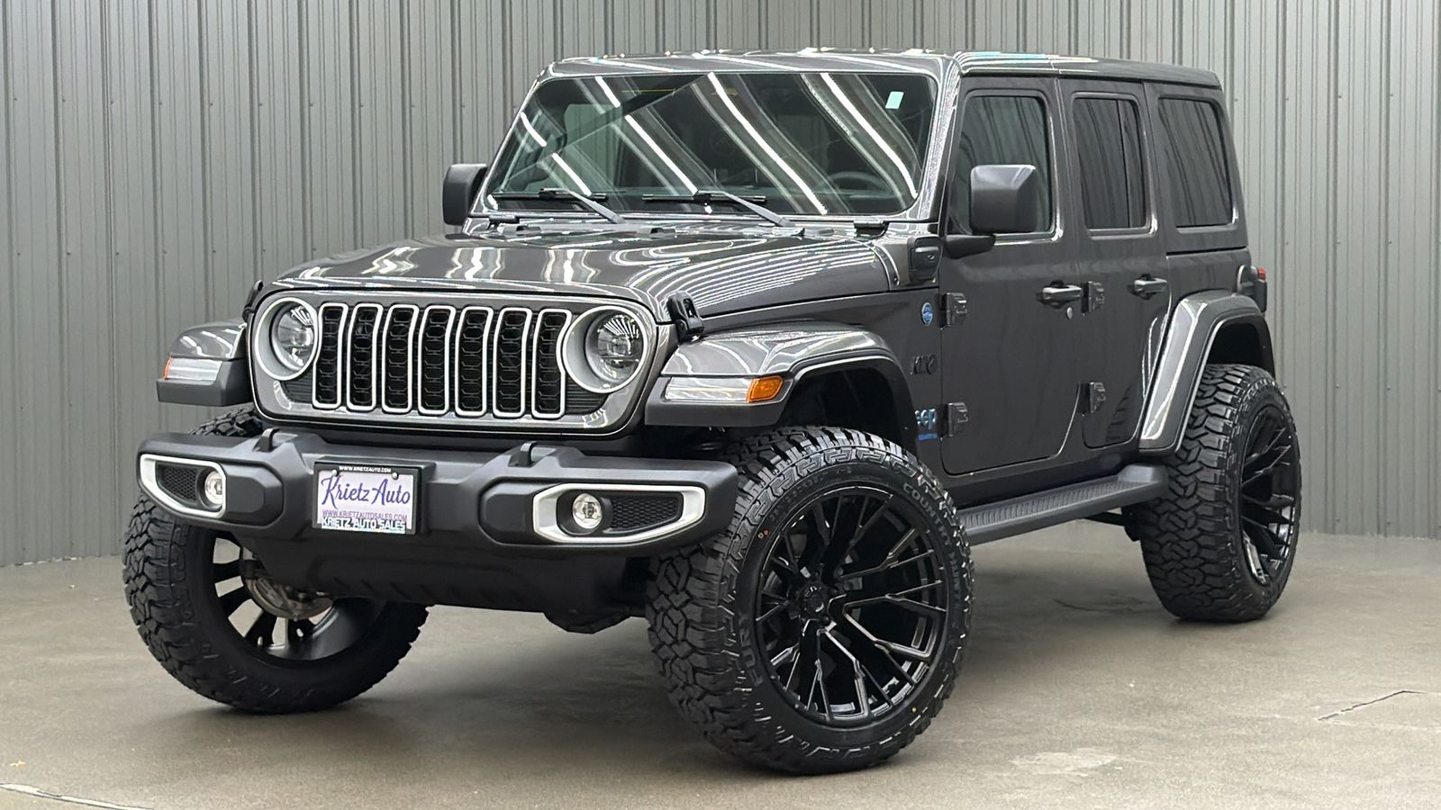 Lifted 2025 Jeep Wrangler Sahara 4xe w/ Hard Top