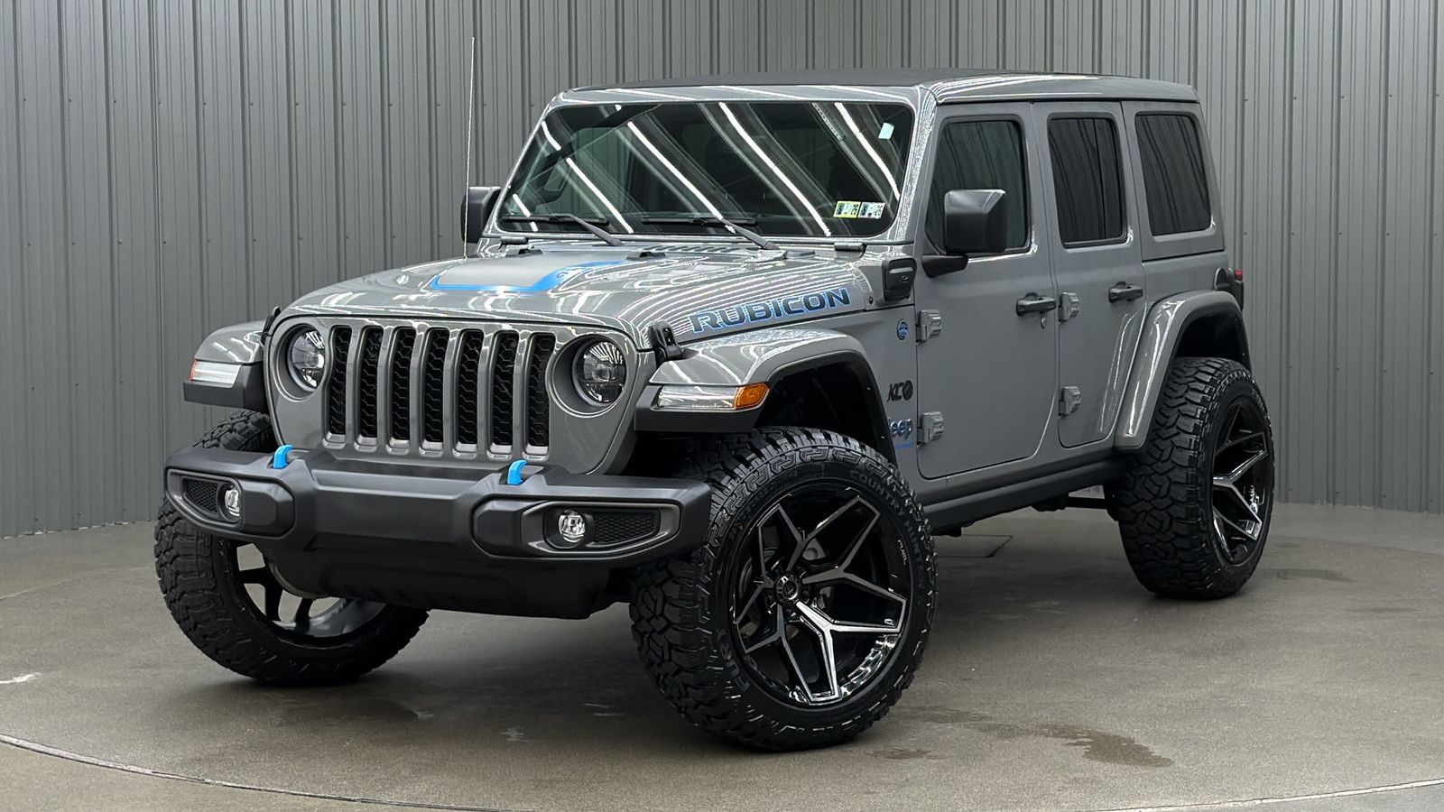Lifted 2023 Jeep Wrangler Rubicon 4xe w/ Cold Weather & Sky Top