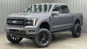 Lifted 2026 Ford F-150 Lariat Black Package Short Bed w/ 501A & Moonroof