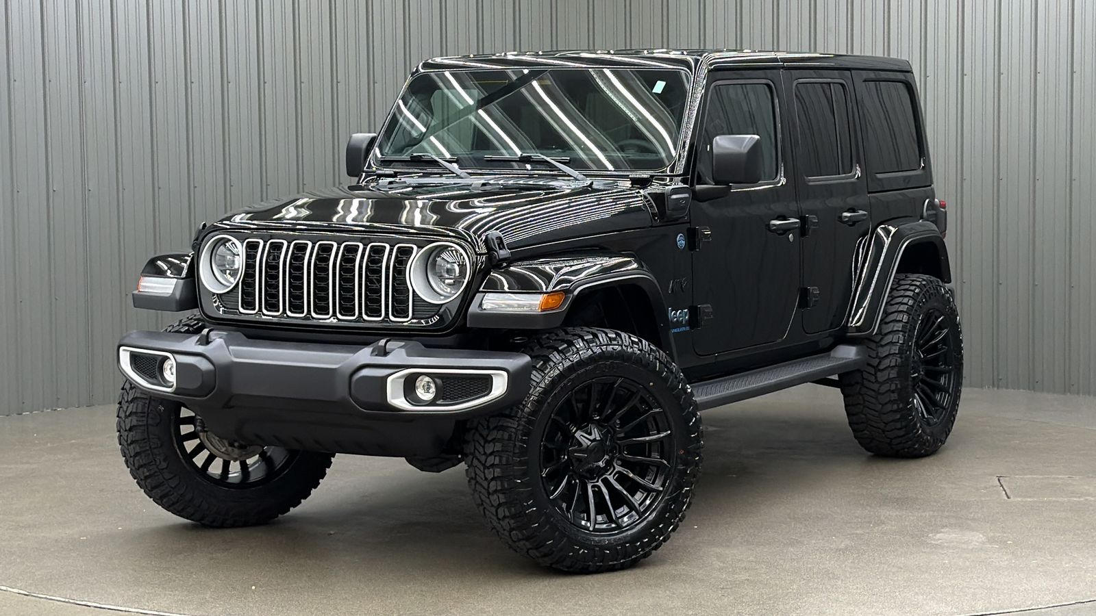 Lifted 2025 Jeep Wrangler Sahara 4xe w/ Hard Top