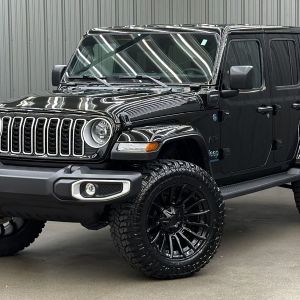 Lifted 2025 Jeep Wrangler Sahara 4xe w/ Hard Top