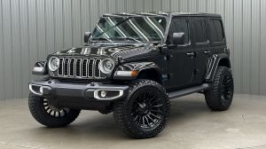 Lifted 2025 Jeep Wrangler Sahara 4xe w/ Hard Top