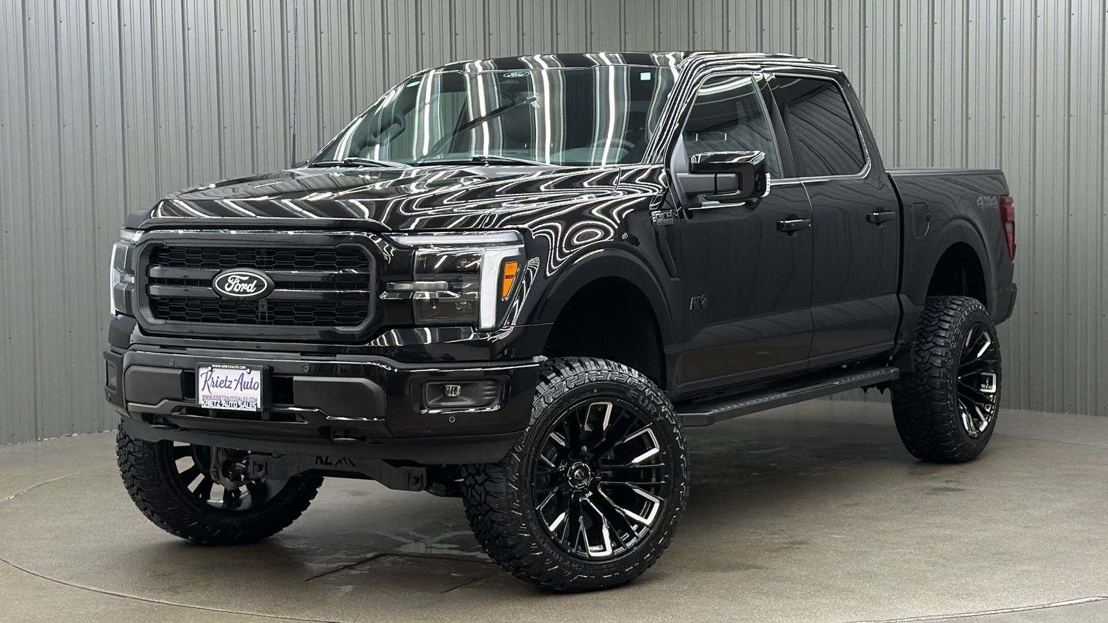 Lifted 2026 Ford F-150 Lariat Black Package Short Bed w/ 501A & Moonroof
