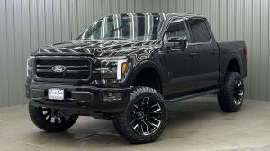 Lifted 2026 Ford F-150 Lariat Black Package Short Bed w/ 501A & Moonroof