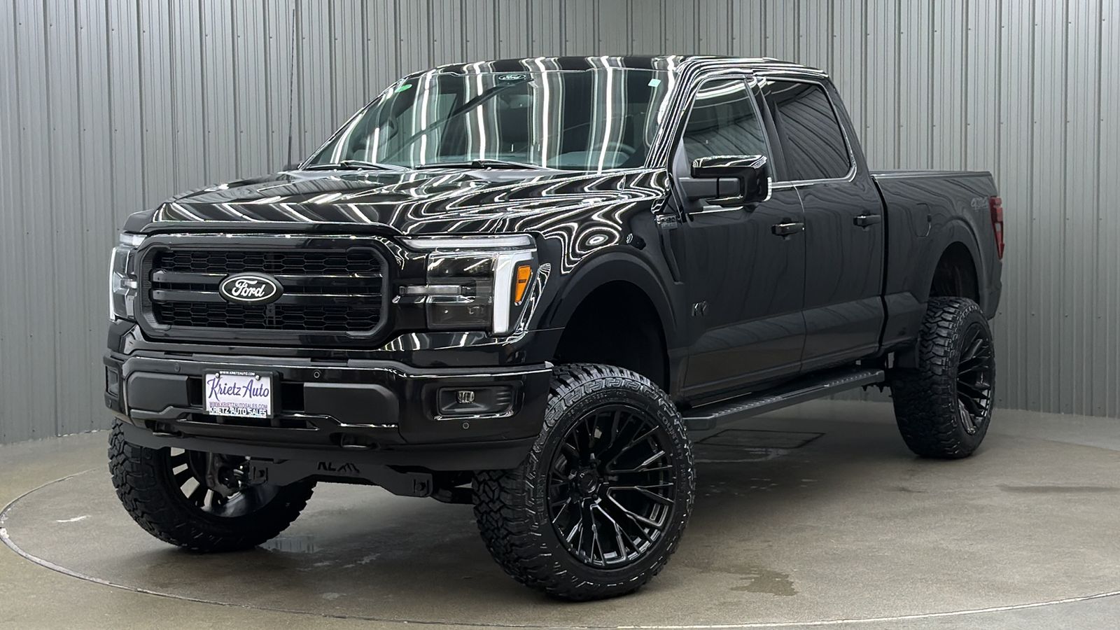 Lifted 2026 Ford F-150 Lariat Black Package Long Bed w/ 501A & Moonroof