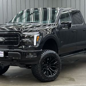 Lifted 2026 Ford F-150 Lariat Black Package Long Bed w/ 501A & Moonroof