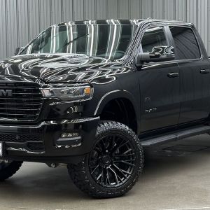 Lifted 2025 Ram 1500 Laramie Night Edition Long Bed w/ Level 2 & Sunroof