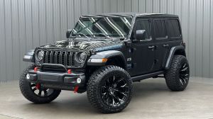 Lifted 2025 Jeep Wrangler Rubicon 4xe w/ Convenience & Sky Top