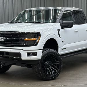 Lifted 2024 Ford F-150 XLT Black Package FX4 Short Bed w/ 302A