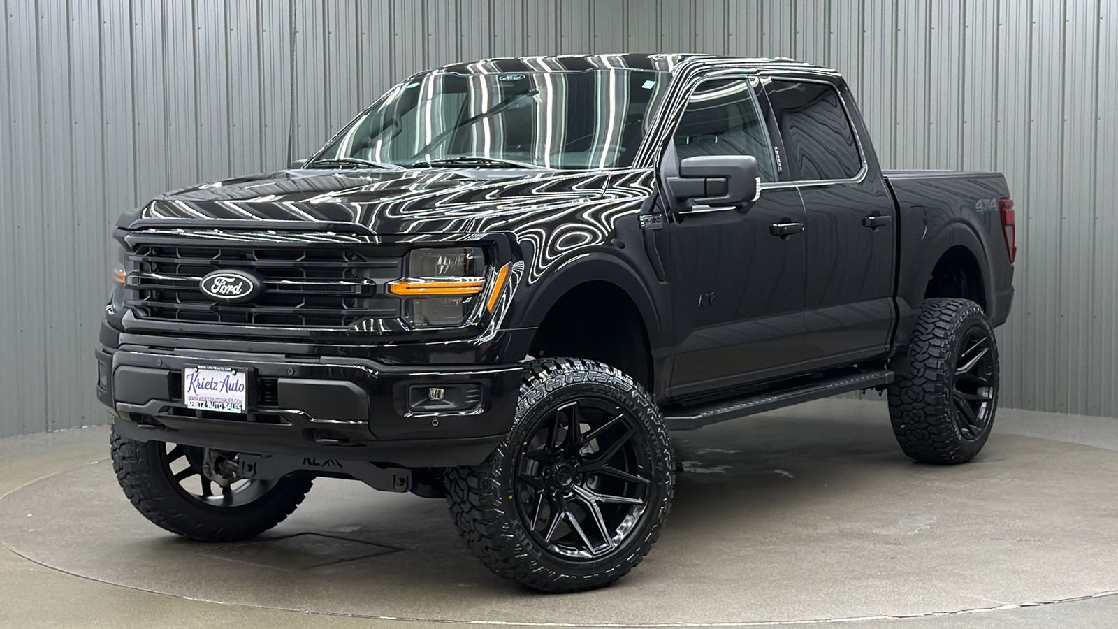 Lifted 2024 Ford F-150 XLT Black Package Short Bed w/ 302A
