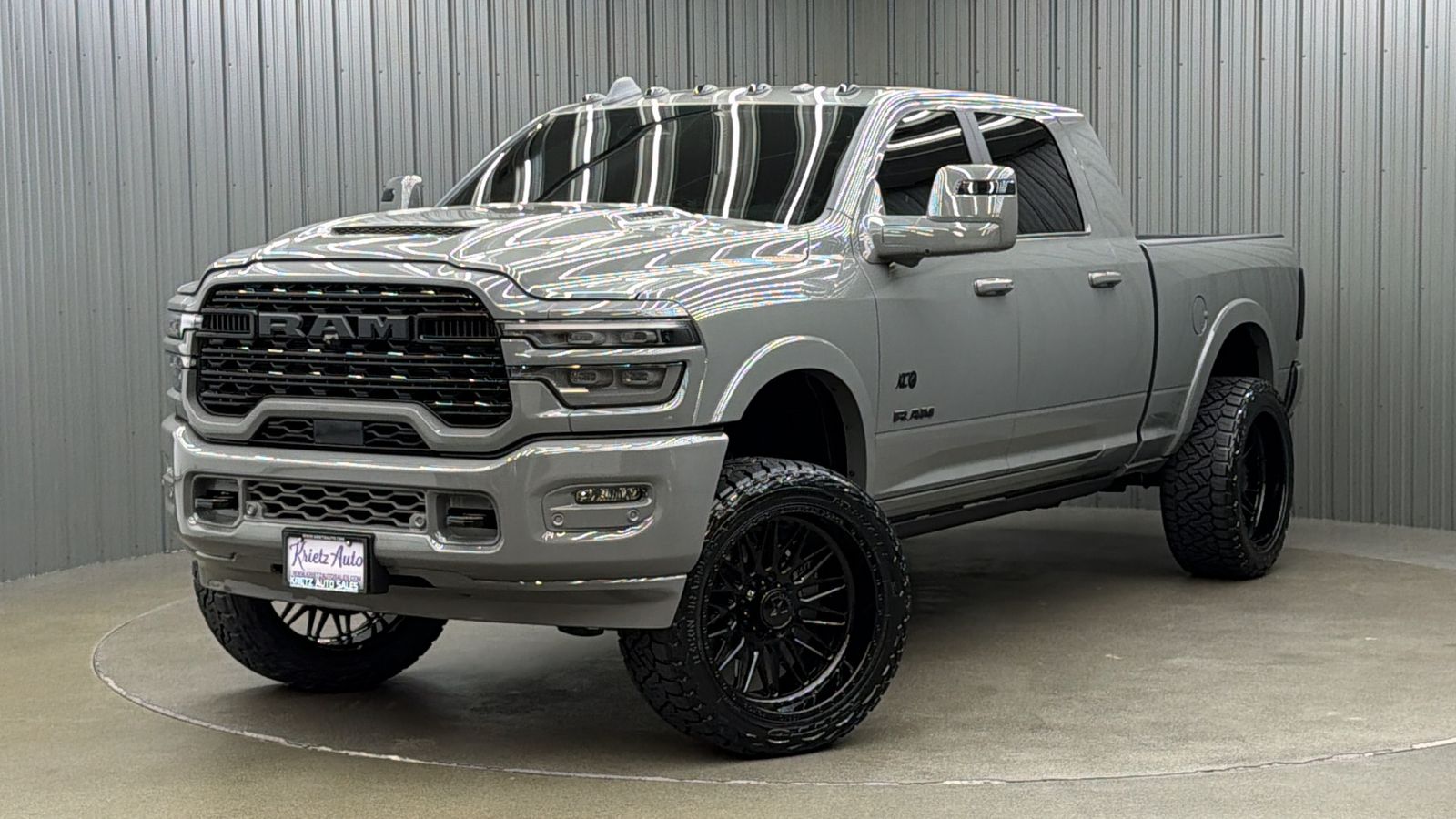 Lifted 2026 Ram 3500 Limited Night Edition Short Bed w/ Level 1 & Sunroof