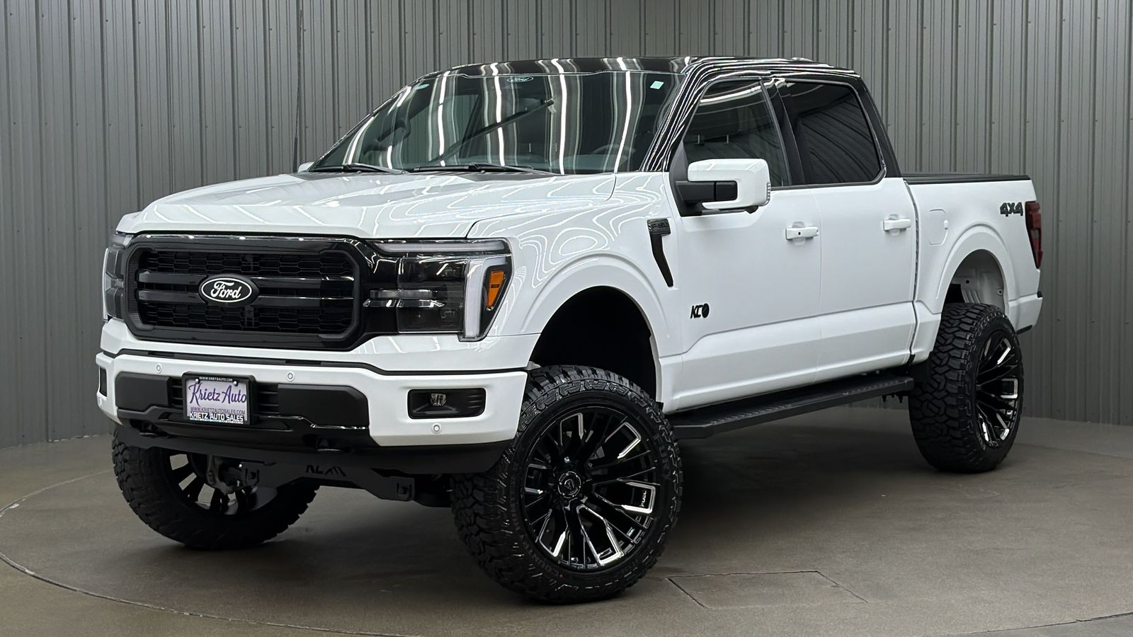 Lifted 2026 Ford F-150 Lariat Black Package Short Bed w/ 501A & Moonroof