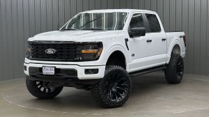 Lifted 2025 Ford F-150 STX Black Package Short Bed w/ 200A